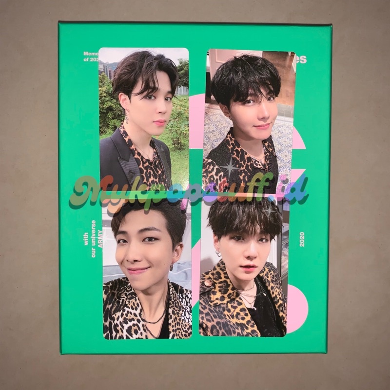 [READY STOCK] BTS MEMORIES OF 2020 BLURAY UNSEALED FULLSET + WEVERSE POB