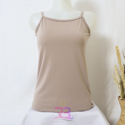 Singlet Wanita / Tangtop premium Wanita / Tanktop Polos / Tank Top Tali Kecil / SIZE M & L-MILO