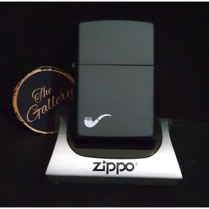 ⭐⭐⭐⭐⭐ 218PL ORIGINAL ZIPPO PIPE BLACK MATTE CASE ONLY