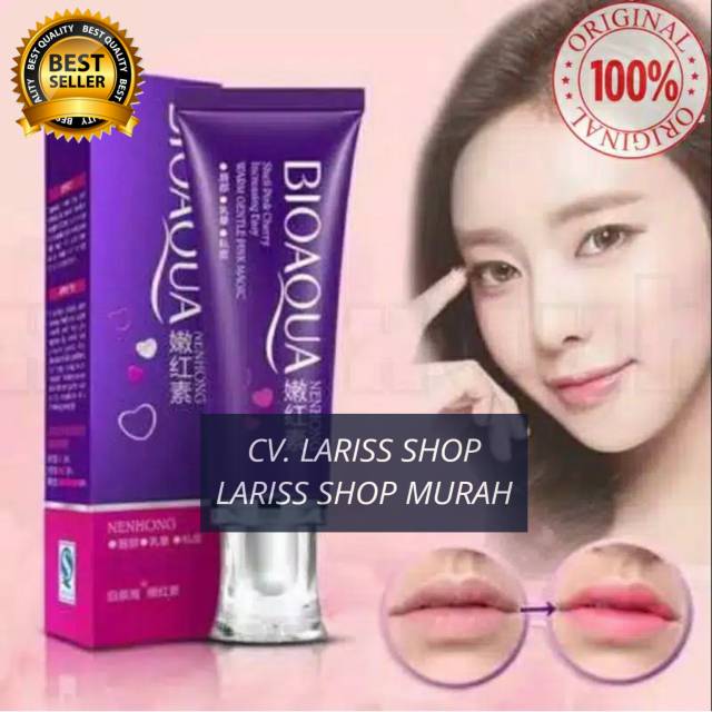 Bioaqua Nenhong Gream - Cream Pemerah Bibir Puting Payudara 100% Ori