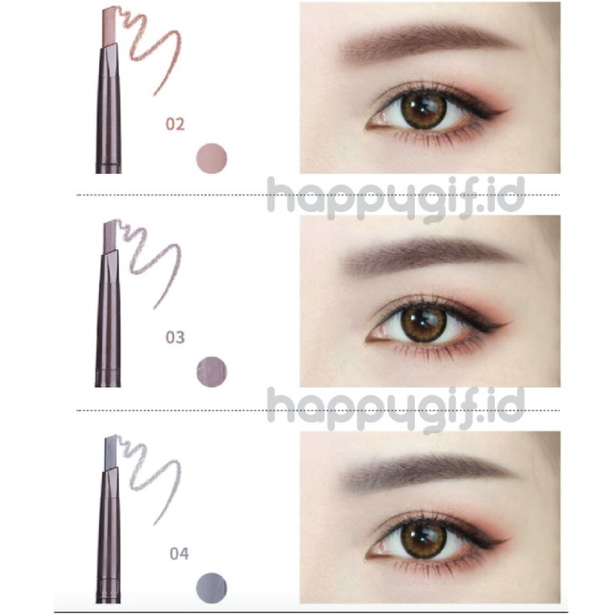 LAMEILA Geometry Eyebrow Colors Pensil Alis Double Heads Eyebrows LA005 783