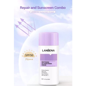 [BPOM] LANBENA Whitening UV Susncreen Cream