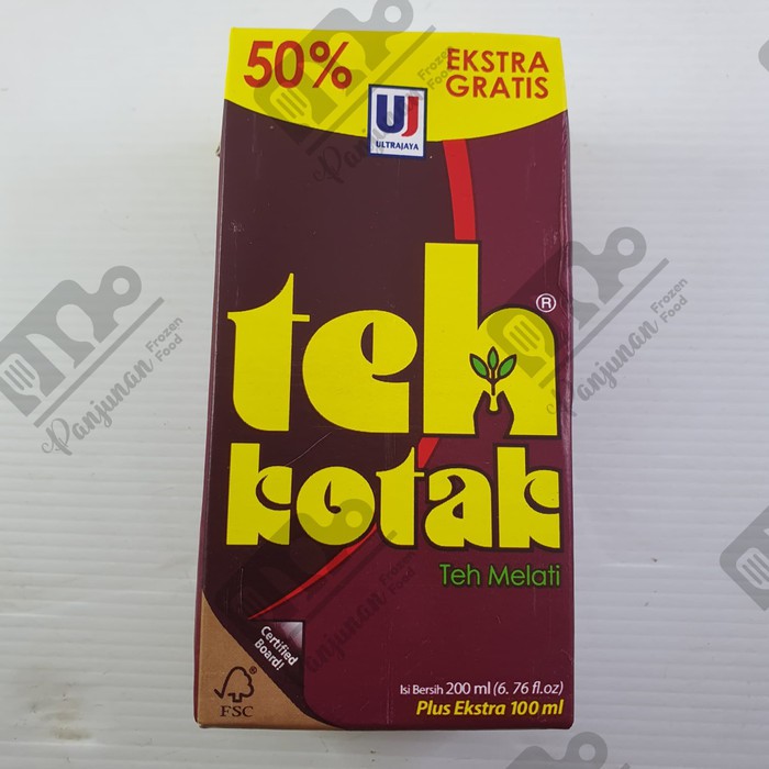Ultra Teh Kotak 200ml (1Dus Isi 24 Pcs) Terjual 3 Produk18x Dilihat