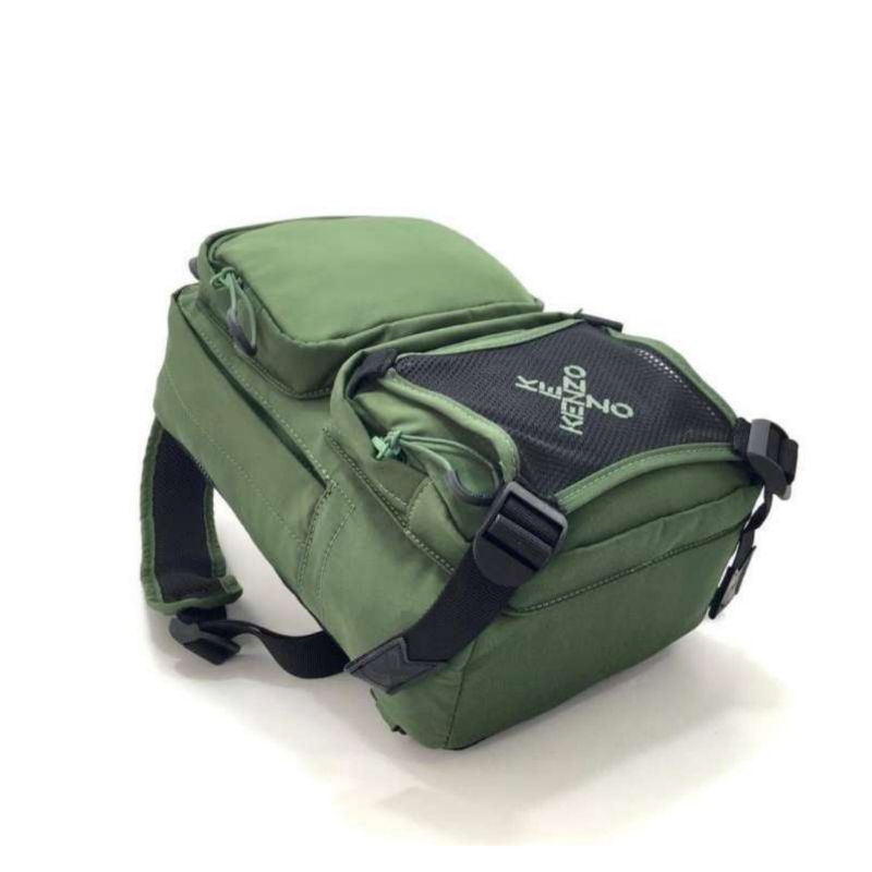 Sling Backpack Kenz0 CrossLogo Green