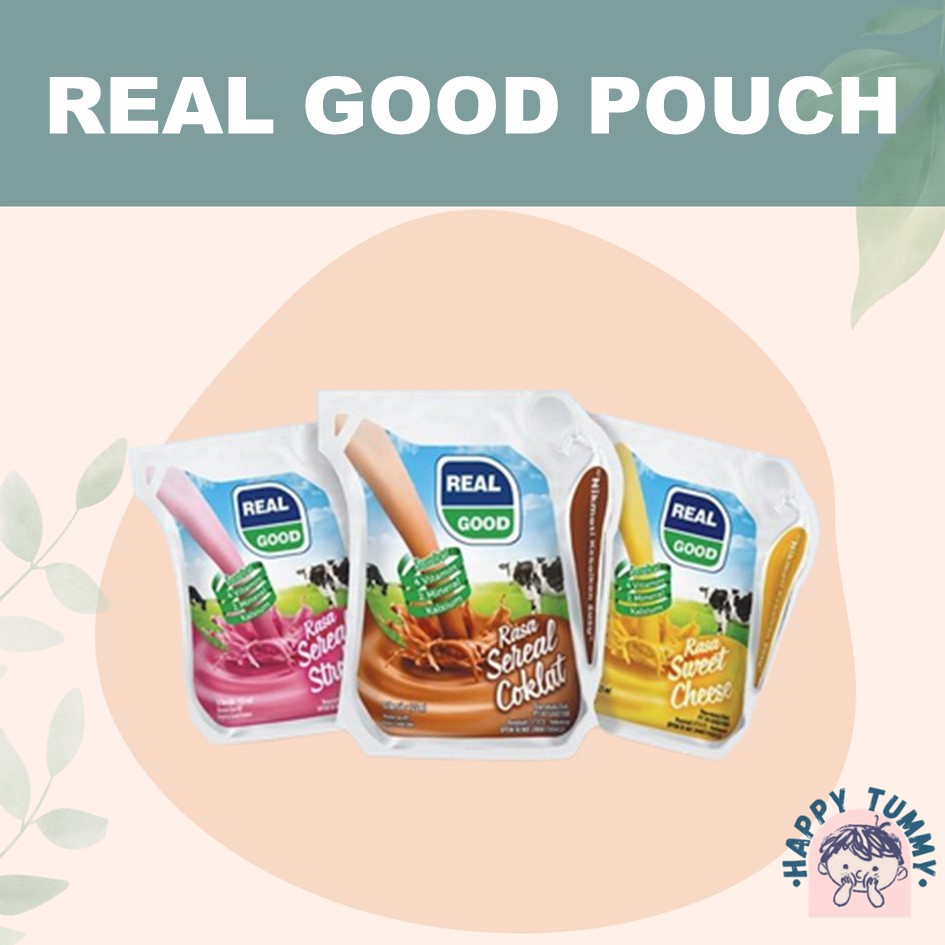 

Real Good Pouch 125ml. susu uht. DUS