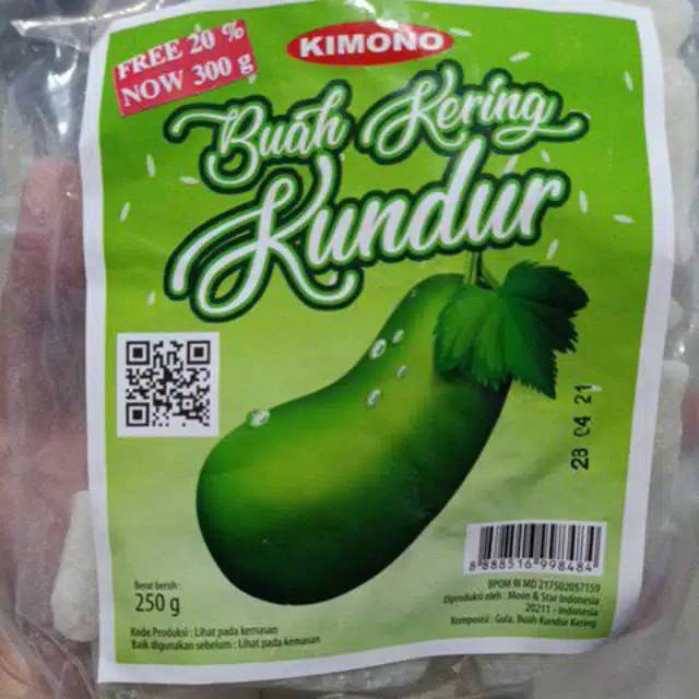 

MANISAN BUAH KERING KUNDUR KIMONO 300GR