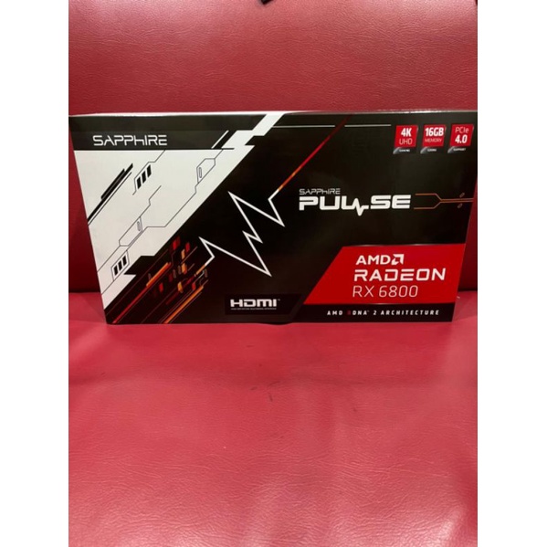 VGA SAPPHIRE PULSE RX 6800 16GB SAPPHIRE RX6800 16GB