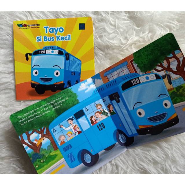 Seri Tayo Seri Mengenal Kendaraan Tayo Si Bus Kecil Boardbook Shopee Indonesia