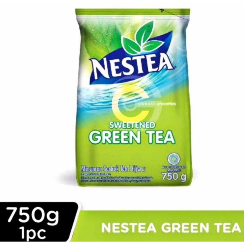 nestea green tea 750gr / nestle / greentea / teh hijau