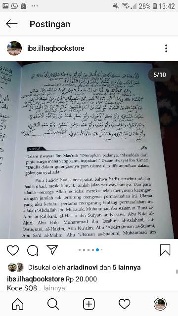 Arbain makna lengkap dan terjemah