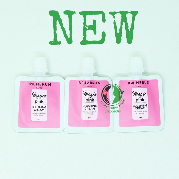 Limited Edition Brunbrun Paris Pink Magic Kiss & Blush 5ml Unik