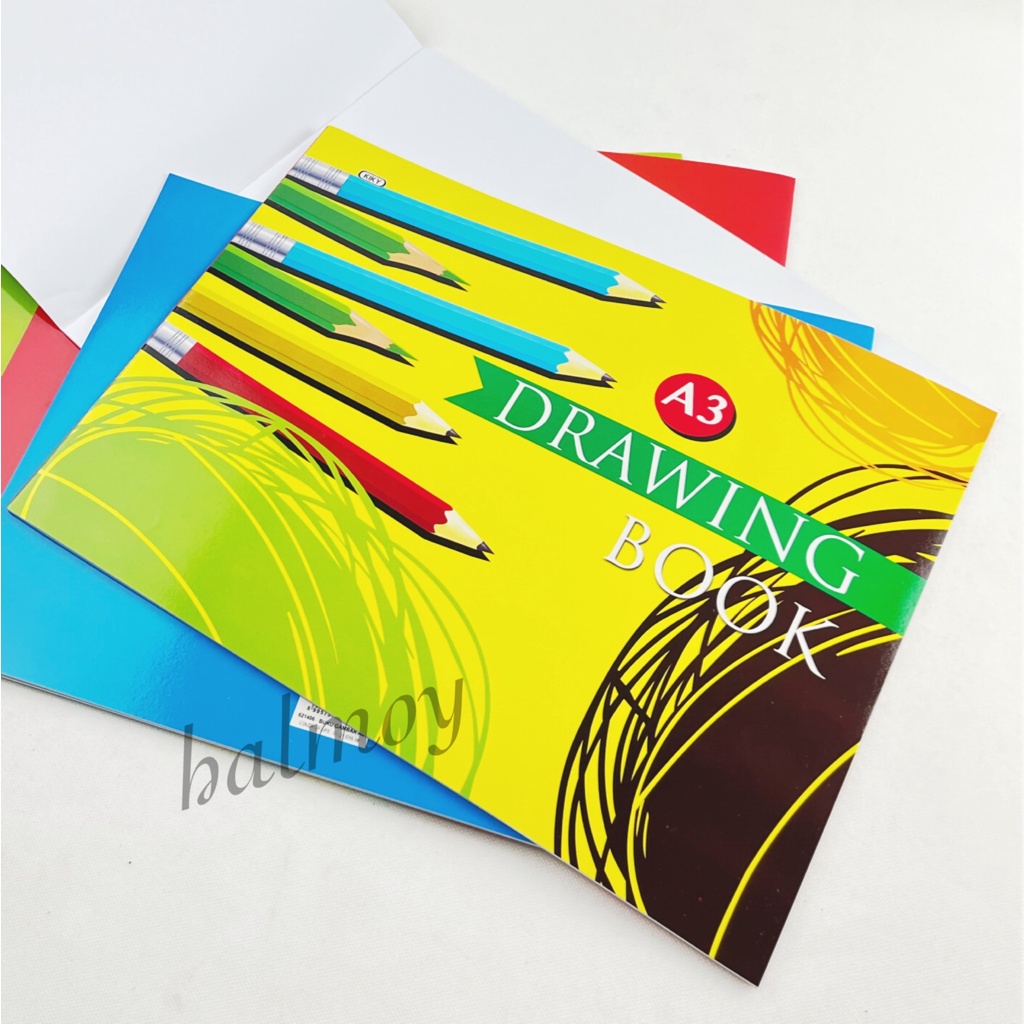 

BUKU GAMBAR / DRAWING BOOK KIKY A3 ( 42 X 21 CM )