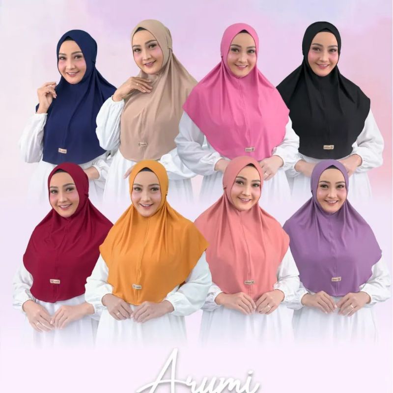 Bergo Arumi By saqeela hijab