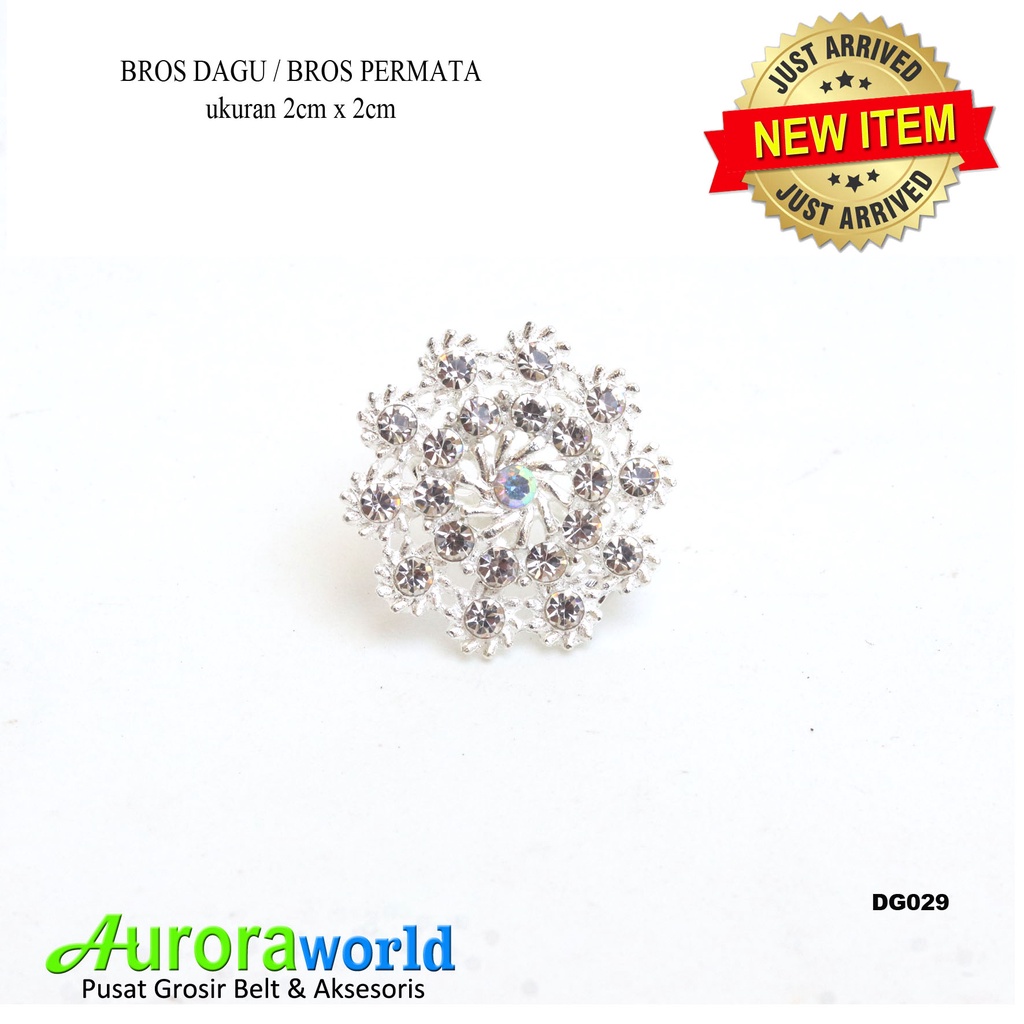 Auroraworld Bros hijab Bros Dagu Pin Hijab Mewah