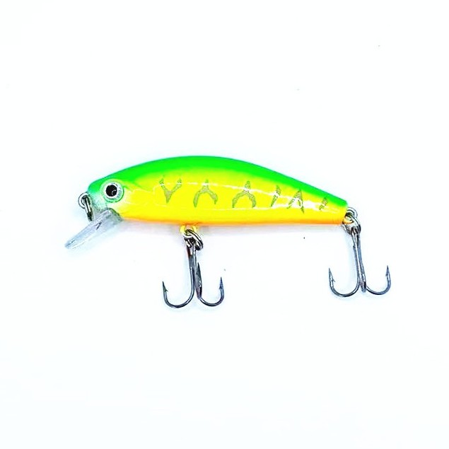 SGYAO 1Pcs New Sinking Minnow Umpan Pancing 5.5cm 6g Fishing Lure Swimbait Bass Wobbler Ikan Kecil Kail Memancing Kait