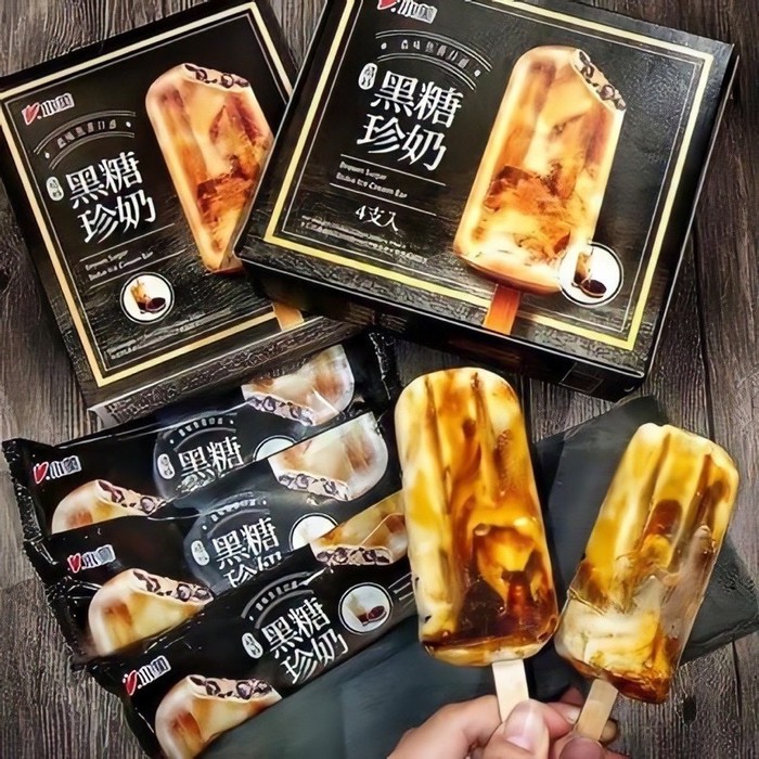 

Ice Cream Brown Sugar Boba Xiao Mei Import per BOX (isi 4pcs)