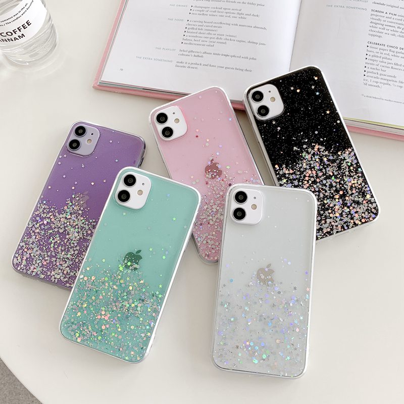 SAMSUNG New Starry Sky Soft Case SAMSUNG S8 S9 Plus Note 8 9 10 20 A7 2018 M10