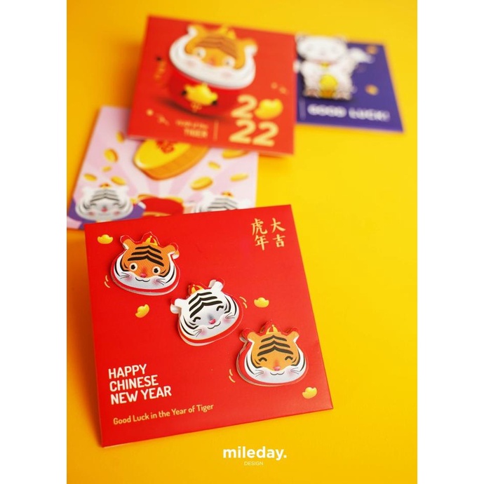 Angpao Imlek 2022 Premium Cute 3D / Angpao Chinese New Year 2022 Promo R11C