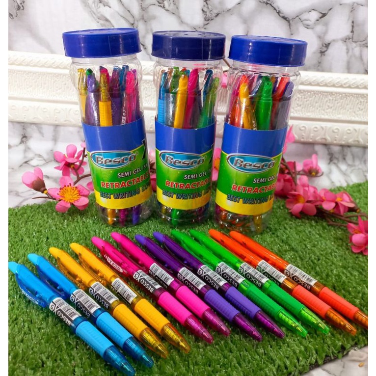 

Pulpen Besco x-5 semi gel INK