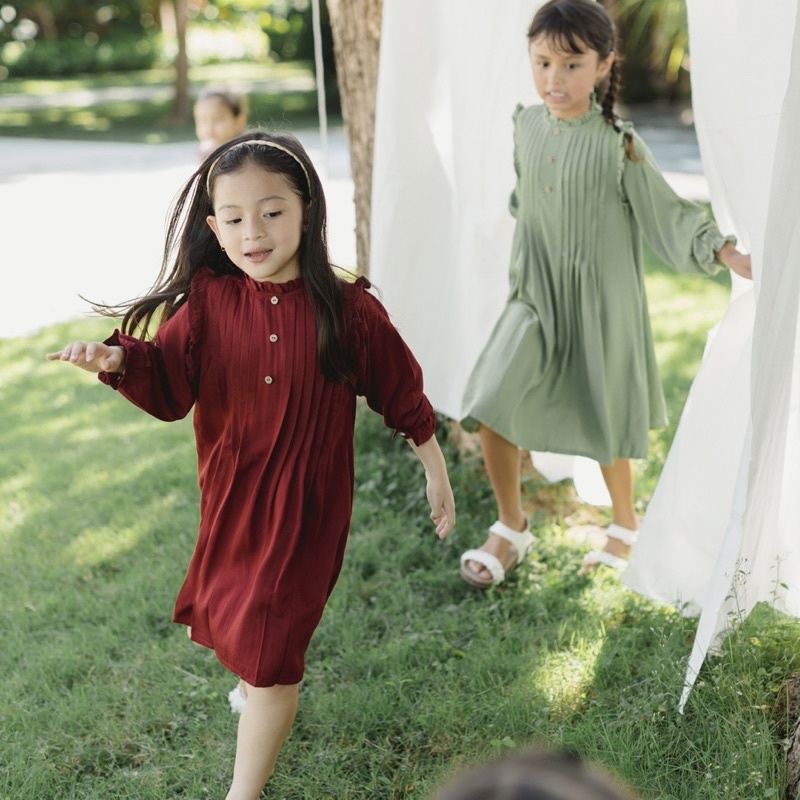 BUTTERNUT - LAYLA DRESS  | Dress Lebaran Anak Perempuan