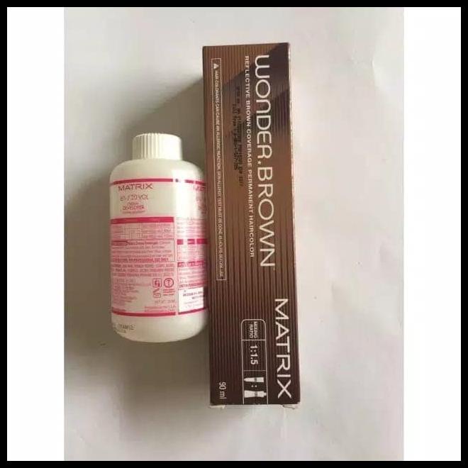 Paket Matrix Wonder Brown Hair Color 90Ml - Wonderbrown