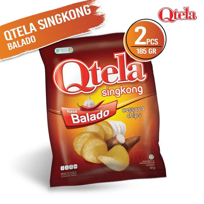 

Qtela Singkong Balado 185 Gr 2 Pcs ~ kp770