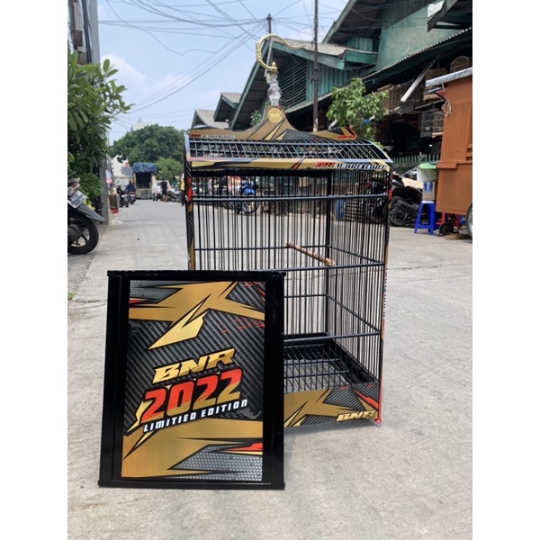 SANGKAR KANDANG KOTAK BNR DECAL LIMITED EDITION 2022 no 1