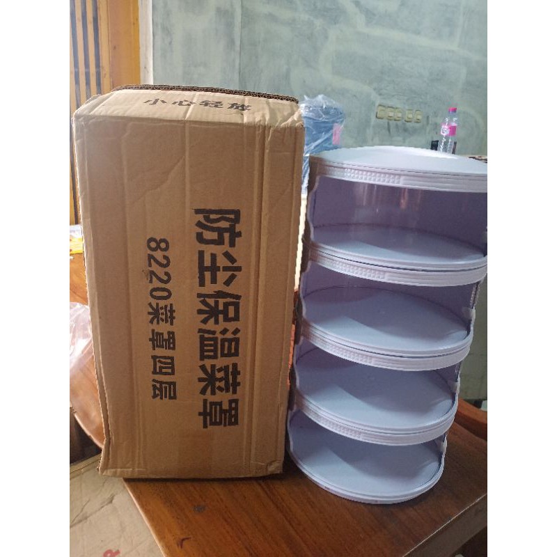 rak makanan 4 susun