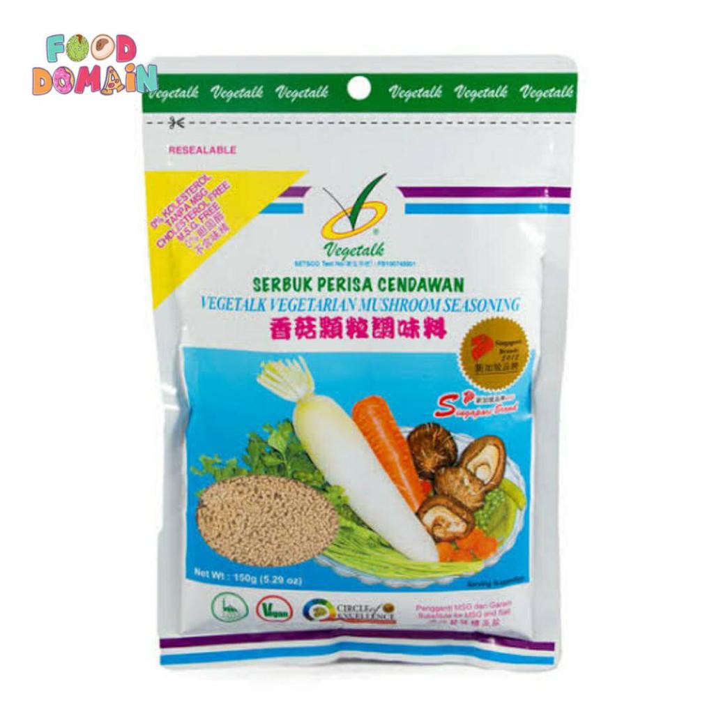 

Vegetalk Vegetarian Mushroom Seasoning - Kaldu Jamur - 150gr