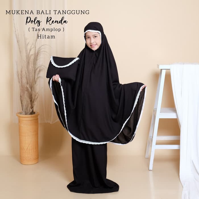 GROSIR MUKENA BALI POLOS  RENDA TANGGUNG/MUKENA POLOS PRISKET/MUKENA  ANAK TANGGUNG