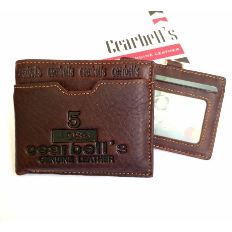 dompet lipat pria kulit asli import cearbells 03 premium