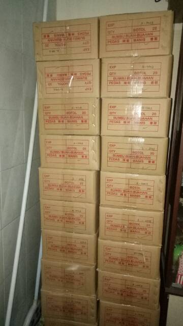 

RB Bumbu buah manis cap elang perdus isi 20 botol