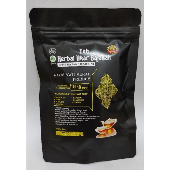 

Teh herbal akar bajakah 100% BAJAKAH MURNI, KALALAWIT MERAH PREMIUM
