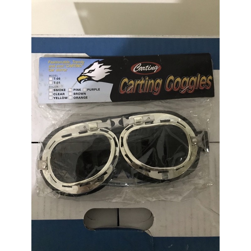 Terlaris Kacamata Helm Cakil Termurah HBC Retro Silver