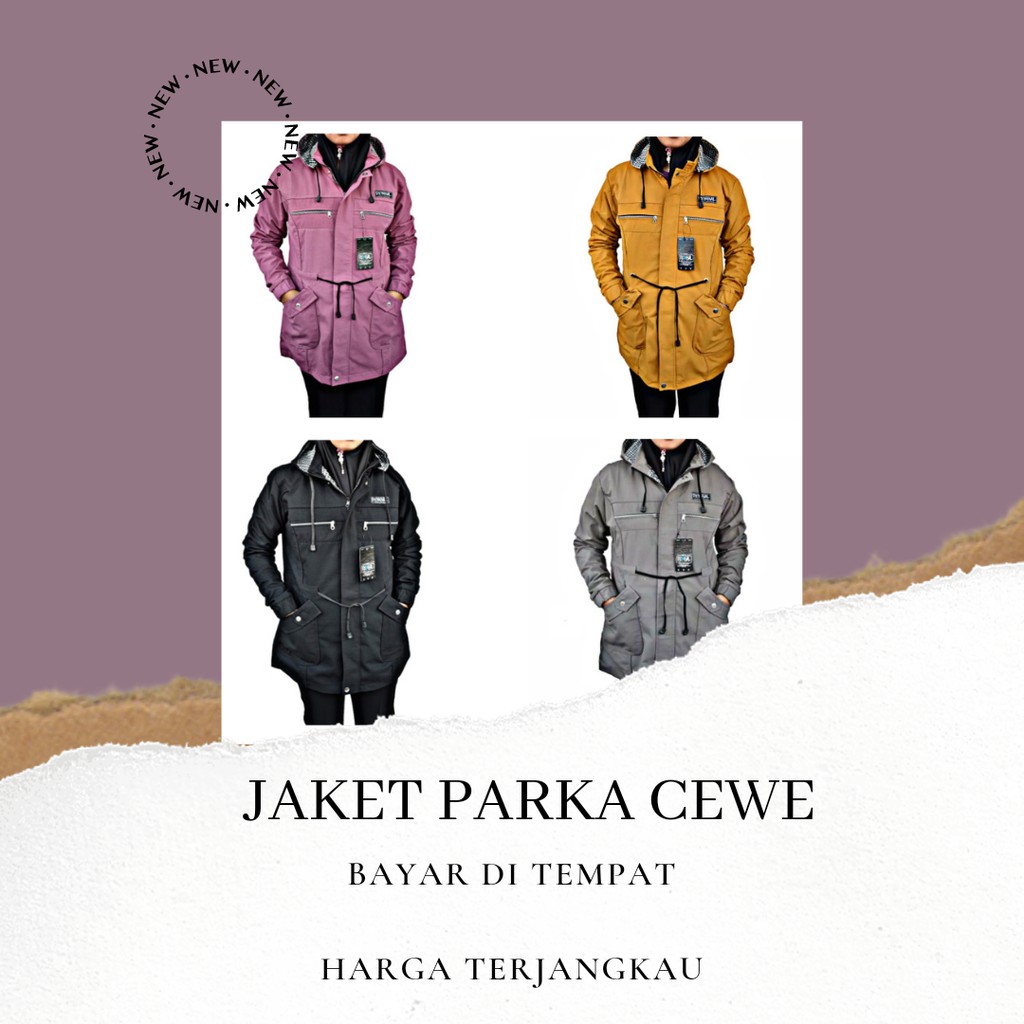 JAKET PARKA WANITA / PARKA WANITA / JAKET PARKA / PARKA CEWEK /Jaket Wanita