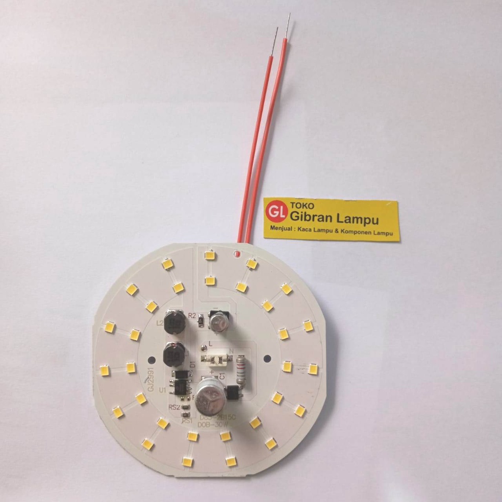 PCB Mata Lampu LED 30w KW1 Tanpa Driver - DOB LED AC 30 Watt Langsung 220V (ACR)