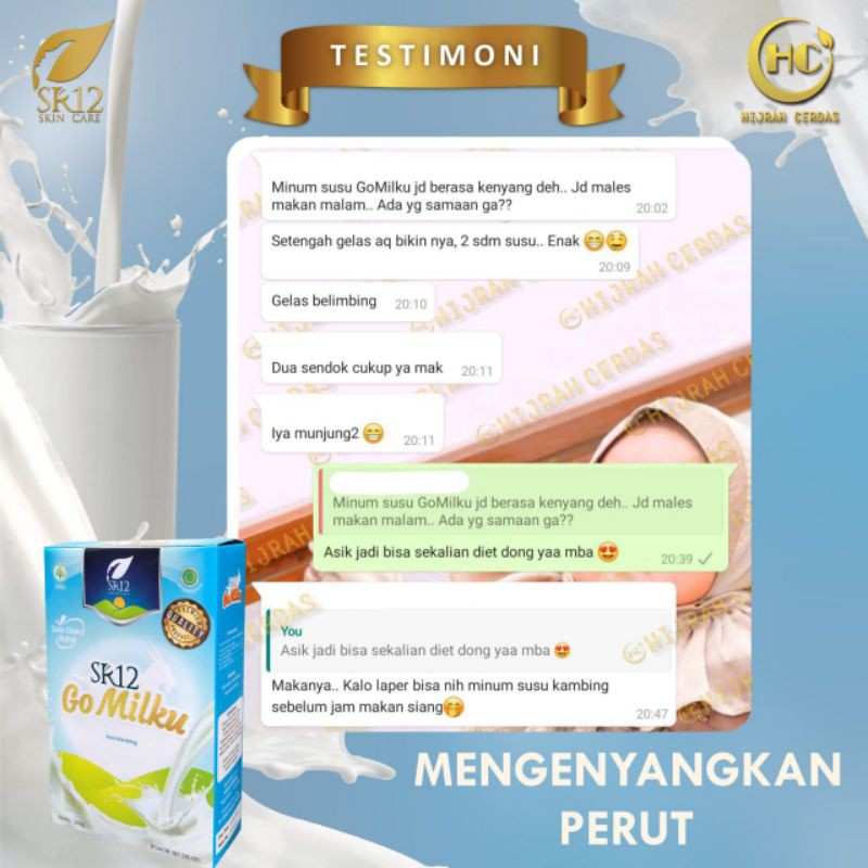 ADA CASHBACK!! GO MILKU SR12id /SUSU KAMBING ETAWA/SUSU KAYA MANFAAT /SUSU KAMBING ENAK GURIH