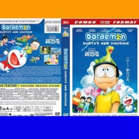 kaset film  kartun DORAEMON nobitas new dinosaur