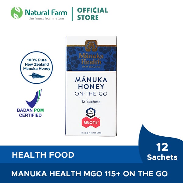 

Manuka Health MGO 115+ 5 gram - 12 Pcs