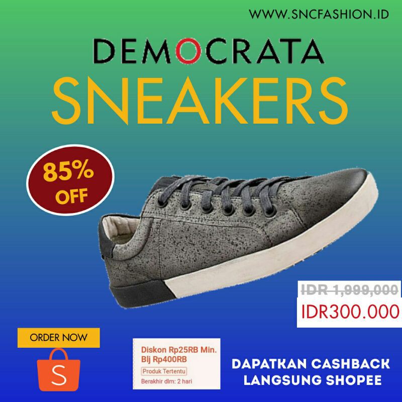 Sneakers DEMOCRATA Hub In Black/Blue Original