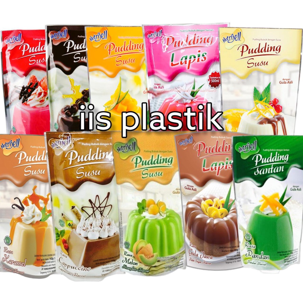 puding nutrijell / puding buah 145 gram