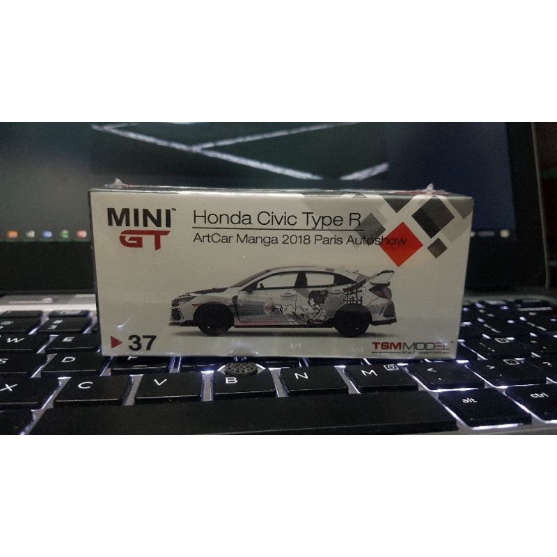 MiniGT Honda Civic Type R - Art Car Manga 2018 Paris Auto Show