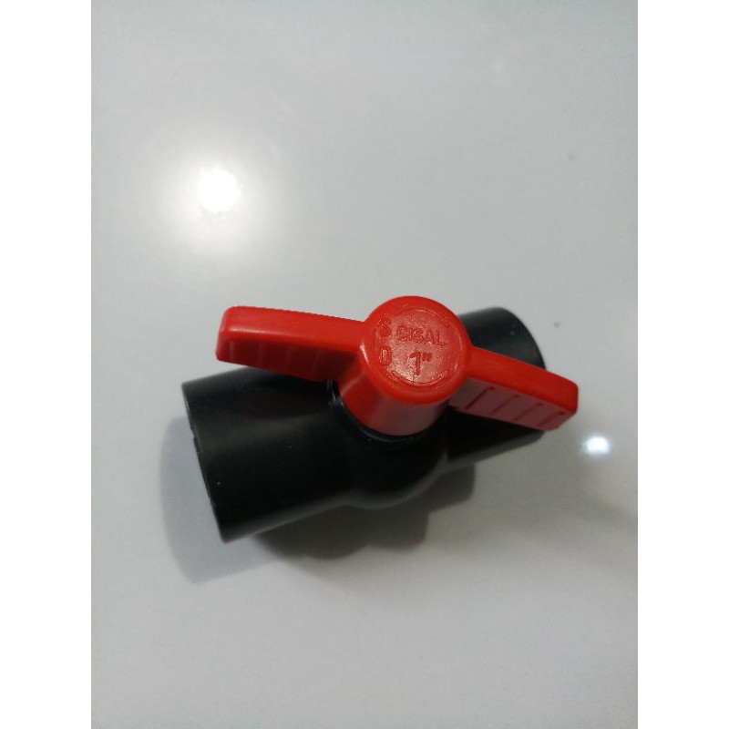 Ball Valve PVC 1&quot; (Inch) / Stop Kran PVC