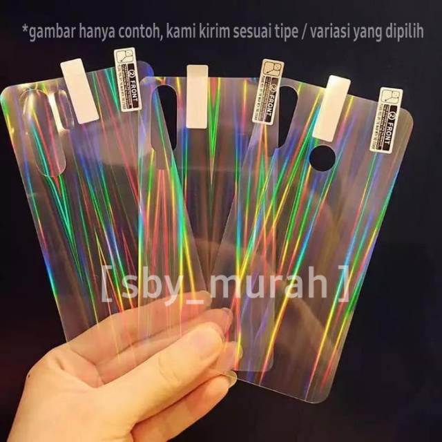 Aurora Back Skin Clear Rainbow Asus ZENFONE MAX PRO M1