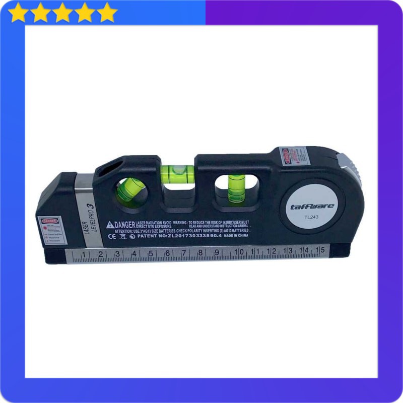 

Fixit Levelpro 3 - Penggaris Laser Horizontal Vertikal 250CM + Waterpass Best Seller