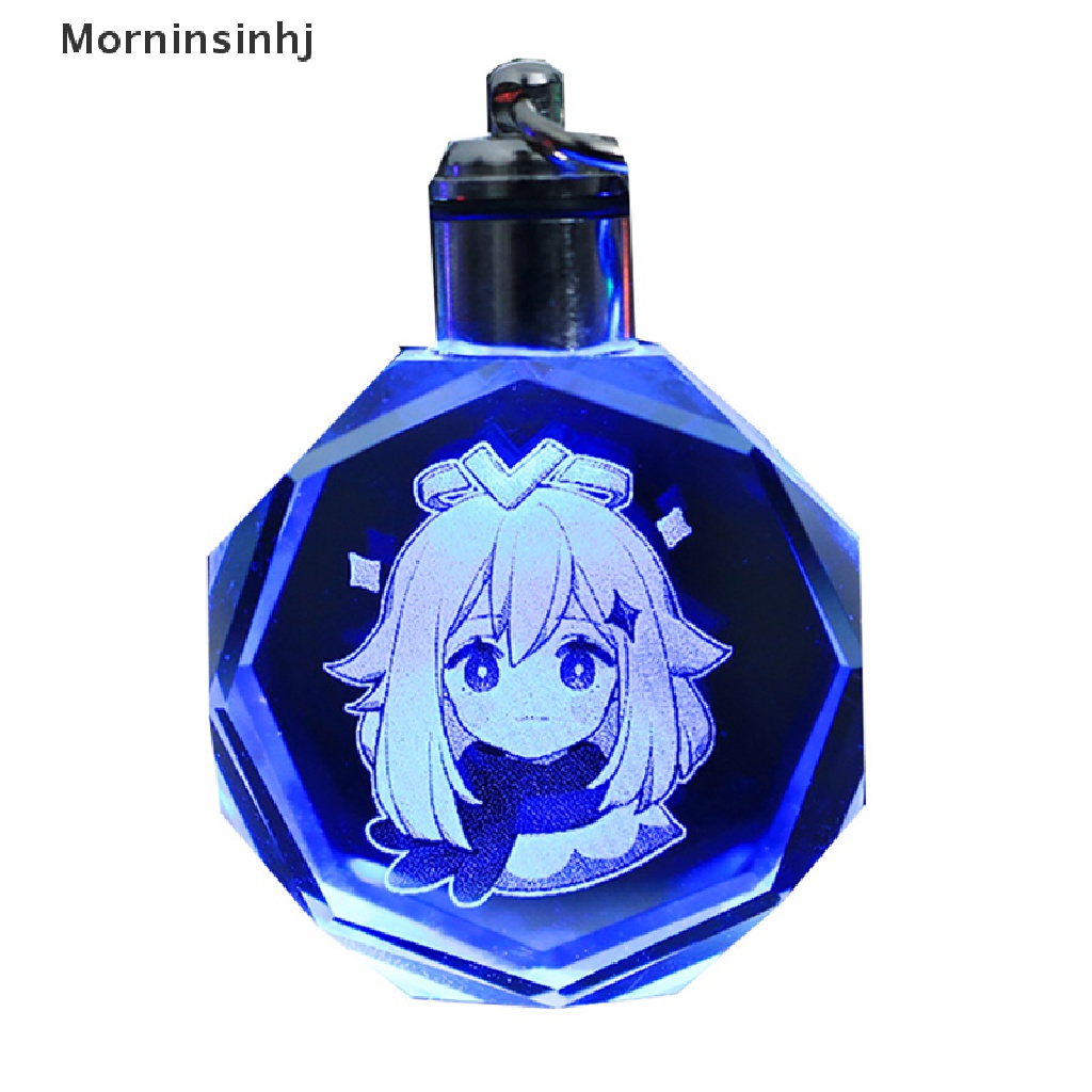 Mornin Genshin Impact Acrylic KeyChains Trinket Aksesoris Anime Tas Liontin KeyChains id