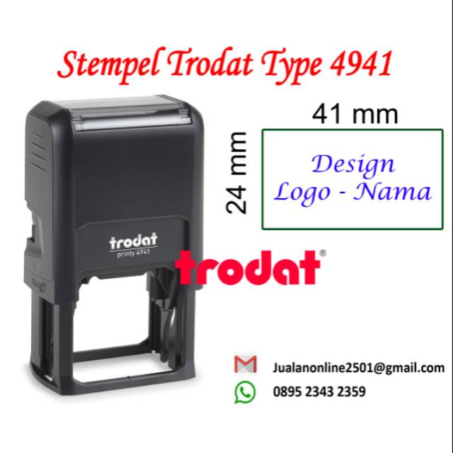 

Stempel trodat 4941