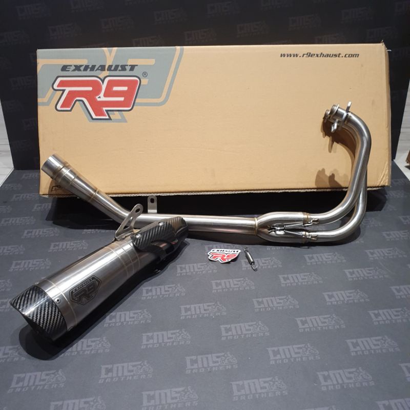 Knalpot R9 H2 New Stainless Honda CBR250 RR CBR250RR