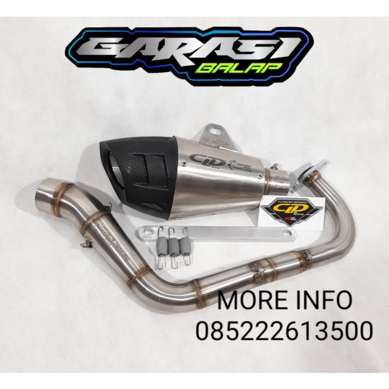 KNALPOT CLD HONDA BEAT KARBU BEAT FI BEAT ESP SCOOPY VARIO SHARK SERIES