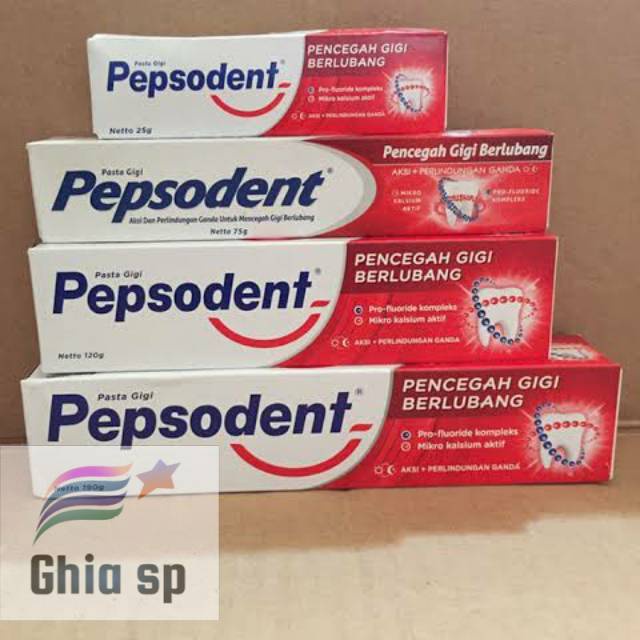 Pepsodent 25 gr - 120 gr